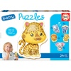Educa Baby Puzzles Wilde Tiere