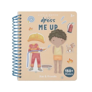 Little Dutch Anziehbuch Jim & Friends