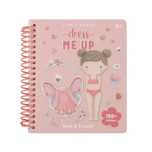 Little Dutch Anziehbuch Rosa & Friends