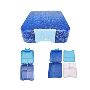 Baurelia Box Midi Glitzer blau